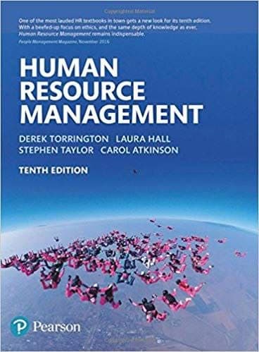 Torrington: Human Resource Management (10th edition) – PDF ebook