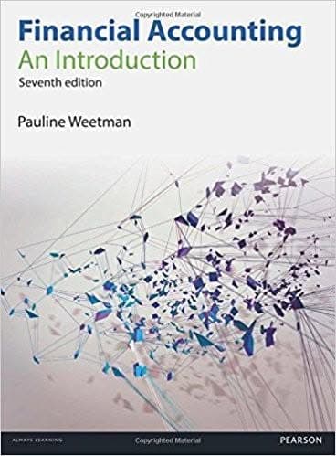 Financial Accounting An Introduction 7th Edition by Pauline Weetman – PDF ebook