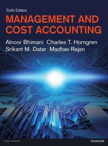 Management & Cost Accounting 6th Edition – PDF ebook