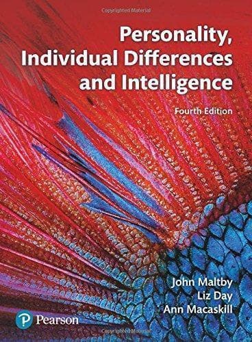 Personality Individual Differences And Intelligence 4Th Edition – PDF ebook