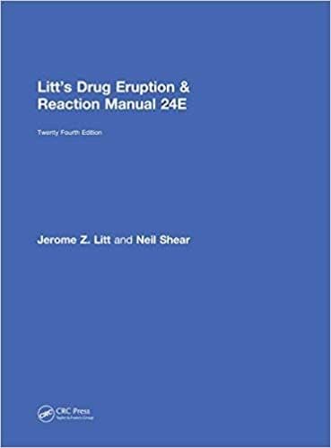 Litt's Drug Eruption & Reaction Manual (24th Edition) – PDF ebook