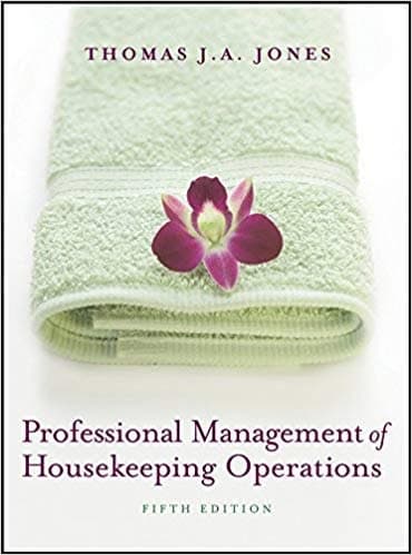 Professional Management of Housekeeping Operations 5th Edition – PDF ebook