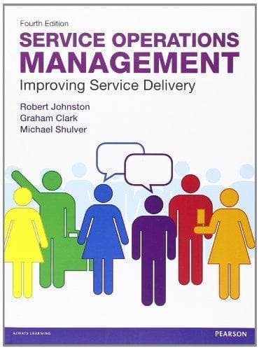 Service Operations Management Improving Service Delivery 4Th Edition – PDF ebook