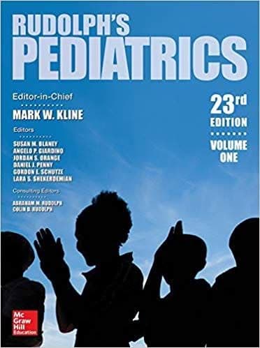 Rudolph's Pediatrics (23rd Edition) – PDF ebook