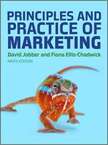 Principles and Practice of Marketing 9th Edition by David Jobber – PDF ebook