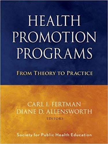 Health Promotion Programs: From Theory to Practice – PDF ebook