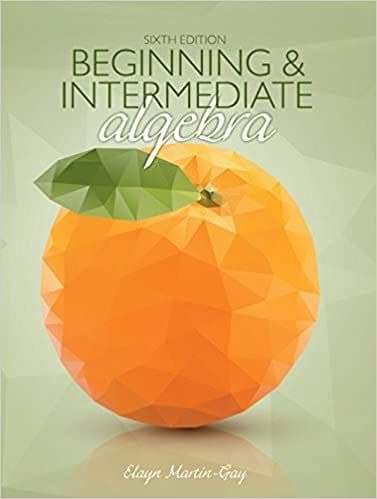 Beginning & Intermediate Algebra (6th Edition) – PDF ebook