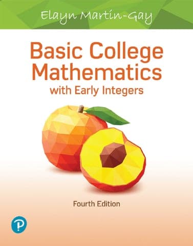 Basic College Mathematics with Early Integers (4th Edition) – PDF ebook