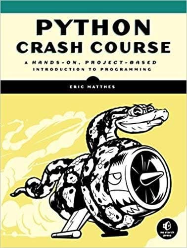 Python Crash Course: A Hands-On, Project-Based Introduction to Programming – PDF ebook