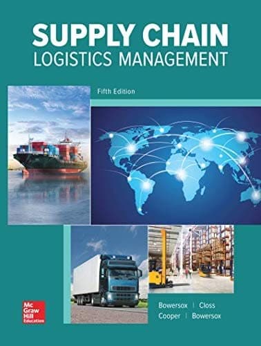 Supply Chain Logistics Management 5th Edition by Donald Bowersox – PDF ebook
