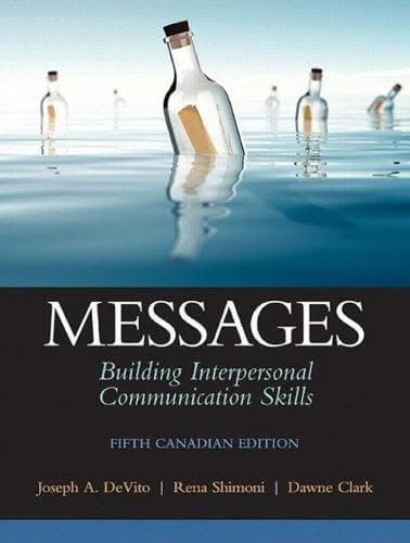 Messages Building Interpersonal Communication Skills 5Th Edition – PDF ebook