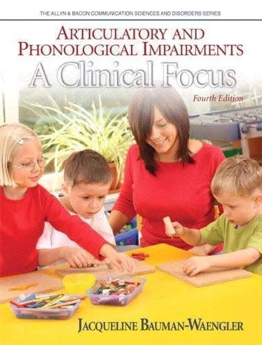 Articulatory And Phonological Impairments A Clinical Focus 4Th Edition – PDF ebook