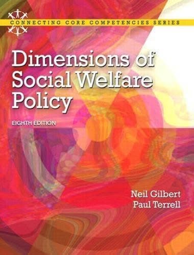 Dimensions Of Social Welfare Policy 8Th Edition – PDF ebook