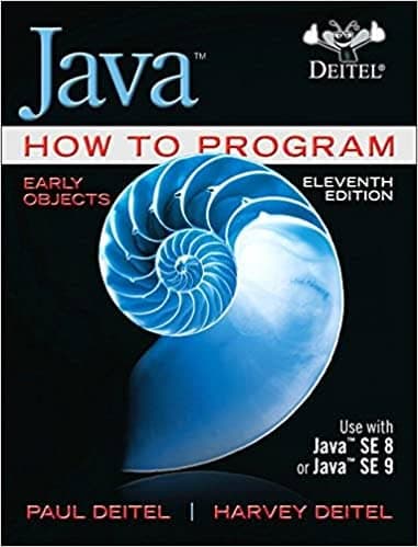 Java How to Program, Early Objects (11th Edition) - eBook
