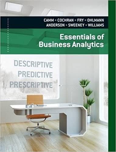 Essentials of Business Analytics 1st Jeffrey D. Camm – PDF ebook