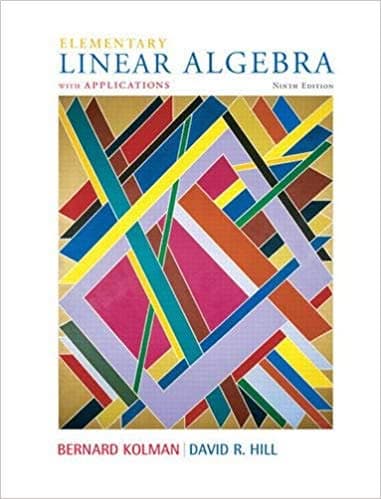 Elementary Linear Algebra with Applications 9th Edition – PDF ebook