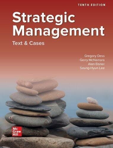 Strategic Management Text And Case 10Th Edition – PDF ebook
