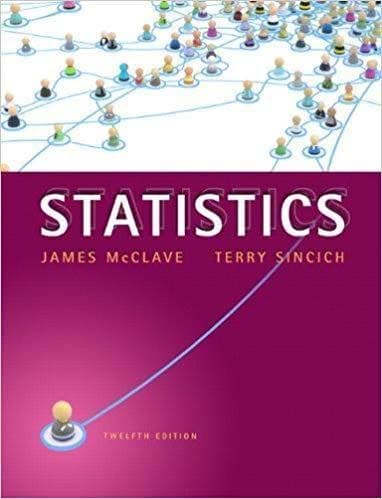 Statistics (12th Edition)  McClave and Sincich – PDF ebook