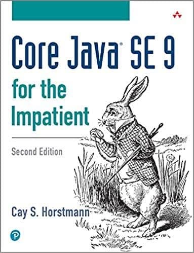 Core Java SE 9 for the Impatient (2nd Edition) – PDF ebook