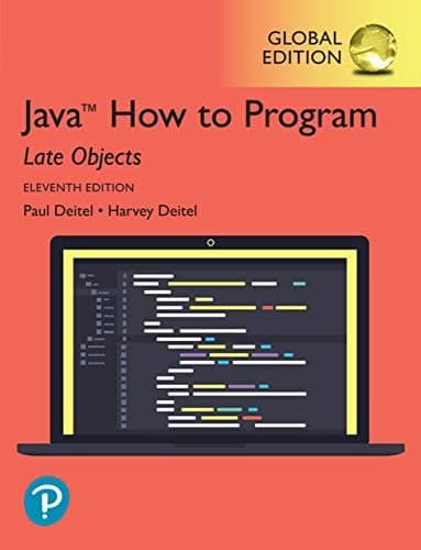 Java How to Program, Late Objects, Global Edition 11th Edition – PDF ebook