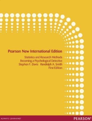 Introduction To Statistics And Research Methods Becoming A Psychological Detective – PDF ebook