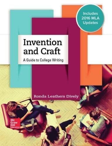 Invention And Craft A Guide To College Writing – PDF ebook