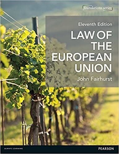 Law of the European Union 11th by John Fairhurst – PDF ebook