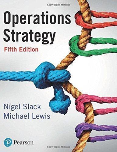 Operations Strategy 5Th Edition – PDF ebook