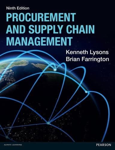 Procurement And Supply Chain Management 9Th Edition – PDF ebook