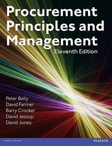 Procurement Principles Management 11Th Edition – PDF ebook
