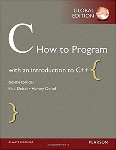 C How to Program (Global-8th Edition) - eBook