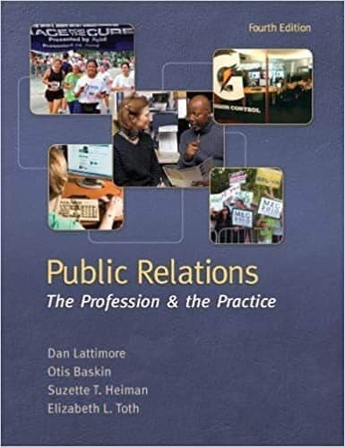 Public Relations: The Profession and the Practice (4th edition) – PDF ebook