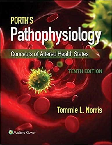 Porth's Pathophysiology: Concepts of Altered Health States (10th Edition) – PDF ebook