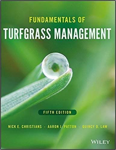 Fundamentals of Turfgrass Management 5th – PDF ebook