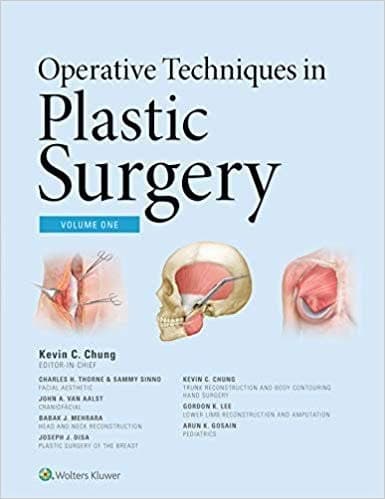 Operative Techniques in Plastic Surgery First, 3 Volumes Edition – PDF ebook