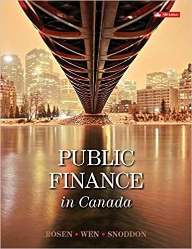 Public Finance 5th Canadian Edition by Harvey S Rosen – PDF ebook