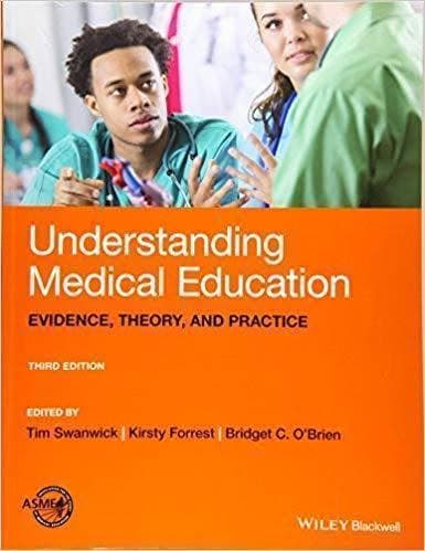 Understanding Medical Education Evidence Theory And Practice 3Rd Edition – PDF ebook