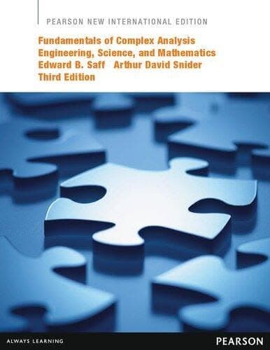 Fundamentals of Complex Analysis with Applications to Engineering, Science, and Mathematics (3rd Edition) – PDF ebook