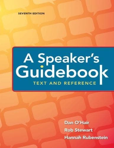 A Speakers Guide Text And Reference 7Th Edition – PDF ebook