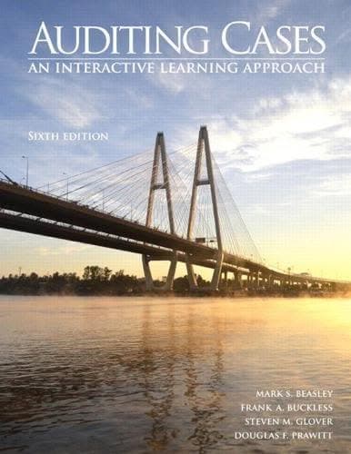 Auditing Cases An Interactive Learning Approach 6Th Edition – PDF ebook