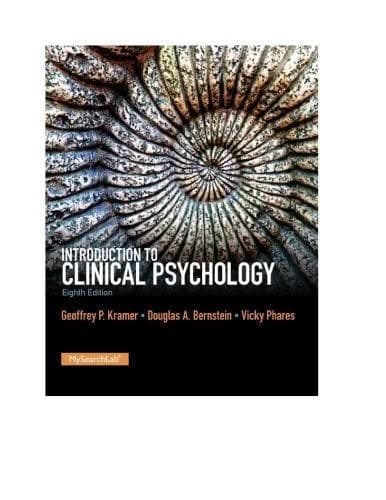 Introduction To Clinical Psychology 8Th Edition – PDF ebook