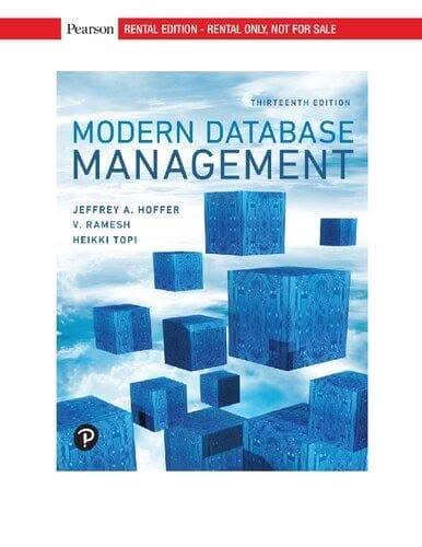 Modern Database Management 13Th Edition – PDF ebook