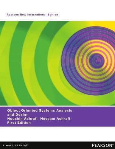 Object Oriented Systems Analysis And Design – PDF ebook