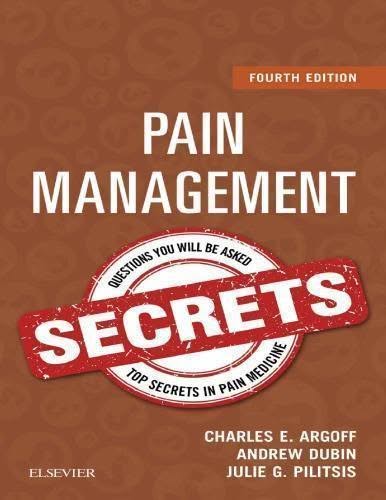 Pain Management Secrets 4Th Edition – PDF ebook