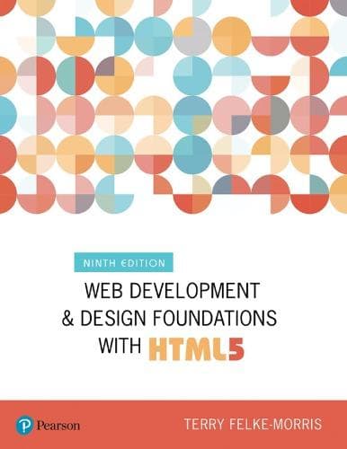 Web Development And Design Foundations With Html5 9th Edition – PDF ebook