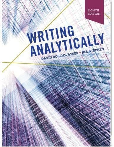 Writing Analytically 8Th Edition – PDF ebook
