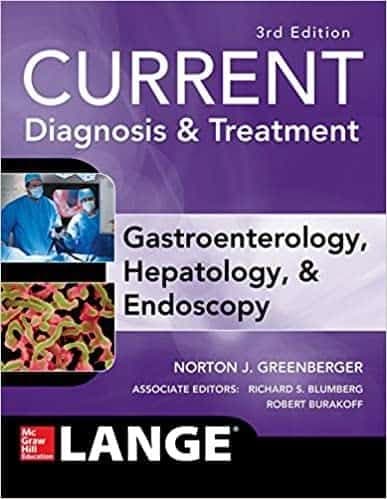 CURRENT Diagnosis & Treatment Gastroenterology, Hepatology, & Endoscopy (3rd Edition) – PDF ebook