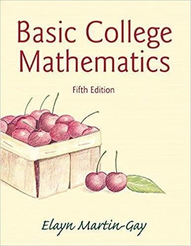 Basic College Mathematics 5Th Edition – PDF ebook