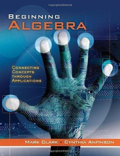 Beginning Algebra Connecting Concepts Through Applications – PDF ebook