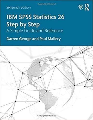 Ibm Spss Statistics 26 Step – PDF ebook